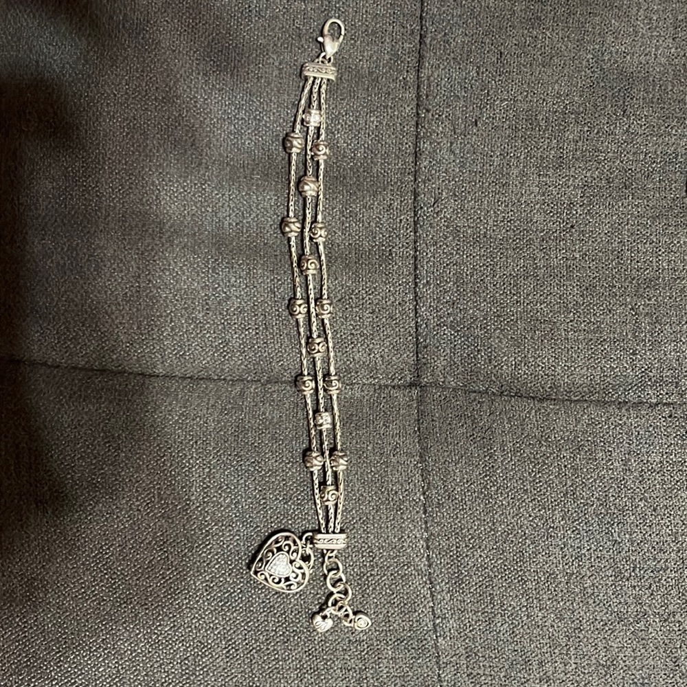 Brighton heart charm bracelet